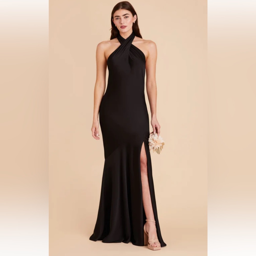 Birdy Grey Stephanie Matte Satin Bridesmaid Dress